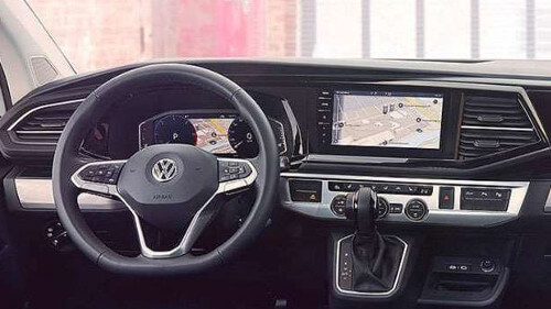 illustration connectivite Volkswagen Transporter T6.1