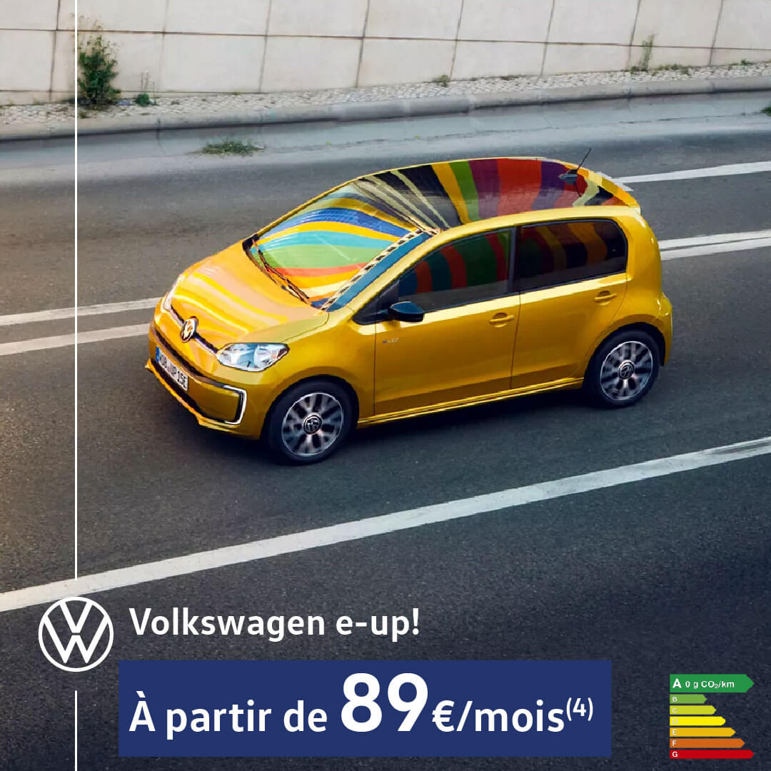 Leasing Electrique Volkswagen e-up!