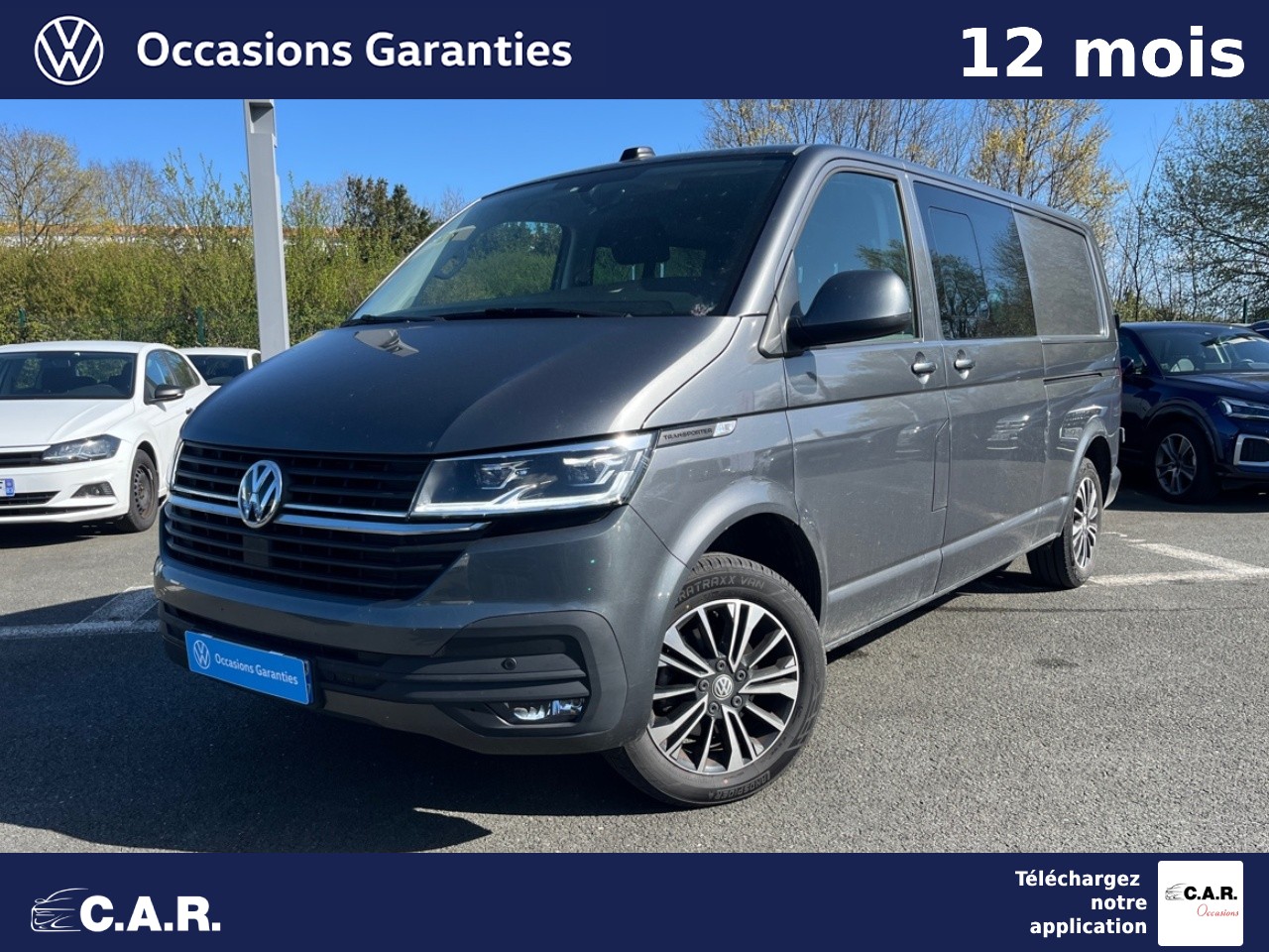 VOLKSWAGEN TRANSPORTER CHASSIS CABINE occasion La Rochelle