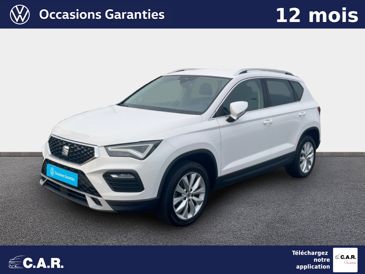 Occasion SEAT Ateca 1.5 TSI 150 ch ACT Start/Stop DSG7