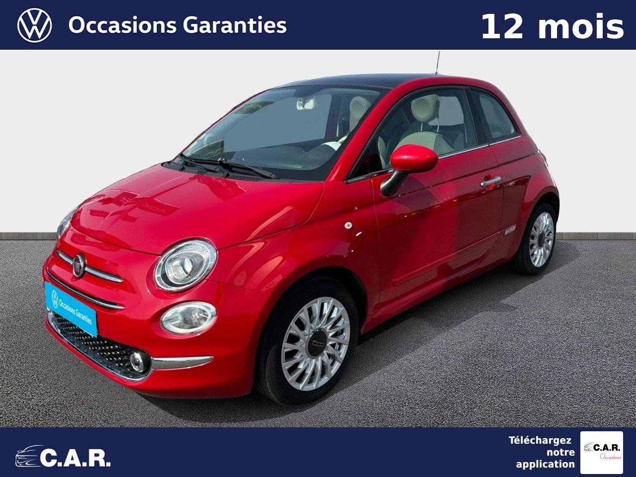 Occasion FIAT 500 1.2 69 ch Eco Pack