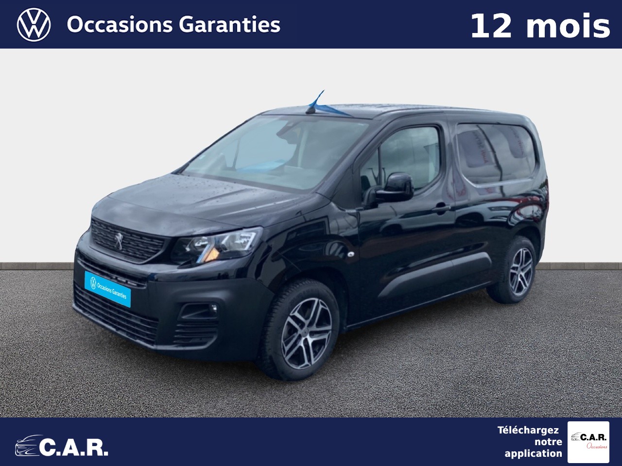 PEUGEOT PARTNER FOURGON STANDARD 650 KG BLUEHDI 130 S&S EAT8