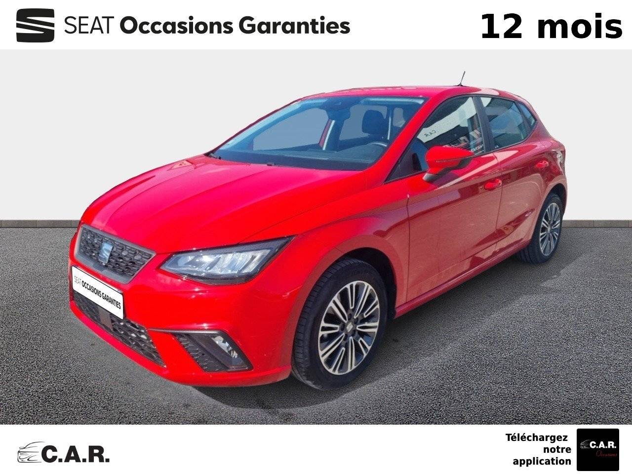 Occasion SEAT Ibiza 1.0 MPI 80 ch S/S BVM5