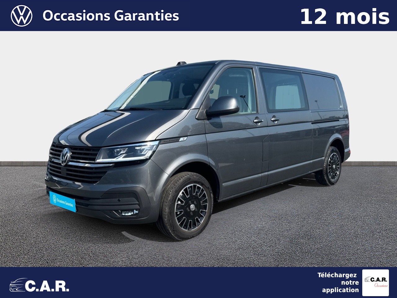 Occasion VOLKSWAGEN TRANSPORTER 6.1 VAN L2H1 2.0 TDI 150CH DSG7 EU6